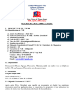 Contrat Du Cours de Science de Materiaux