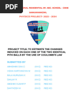 Physics PRoject