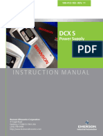 100-412-183 DCX S Power Supply Manual Rev. 11