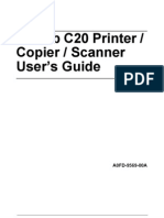 BizhubC20Printer Copier Scanner User Guide