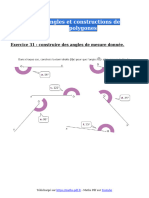 Exercice 31 Angles Et Constructions de Polygones Sixieme 2907