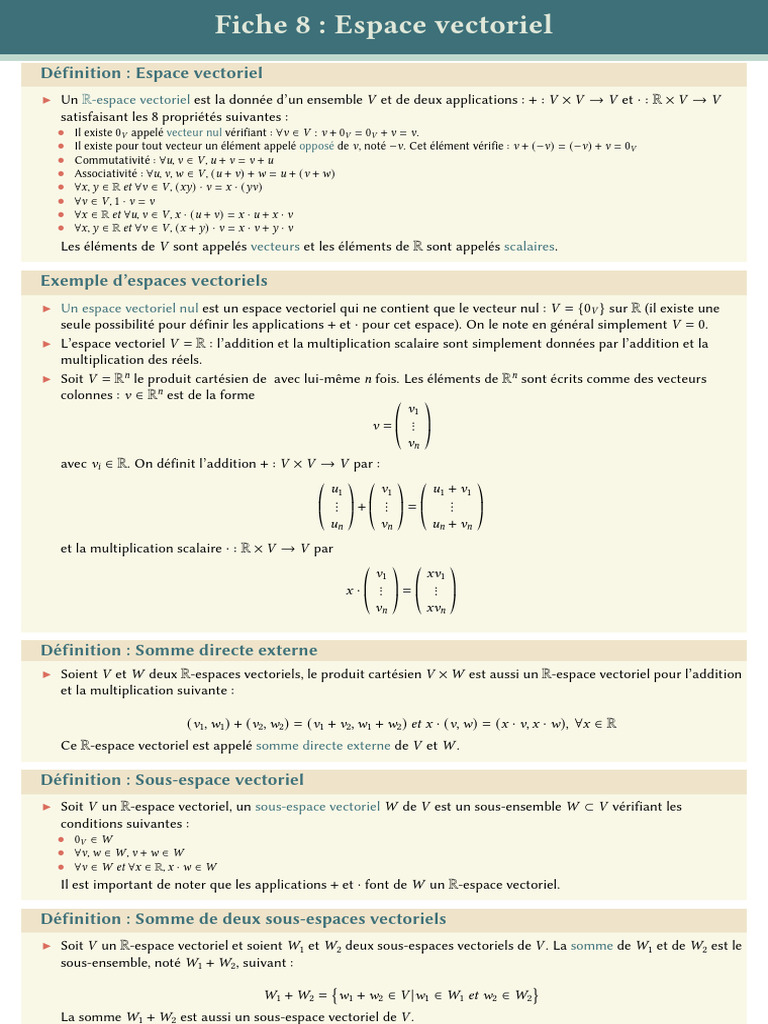 Espace Vectoriel Définition Pdf – ATEEP