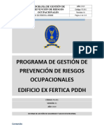 Programa de Prevencion PDDH - Verision Comite Gral Fertica