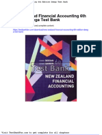 New Zealand Financial Accounting 6th Edition Deega Test Bank