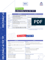 Dépliant DELFDALF Et TCF