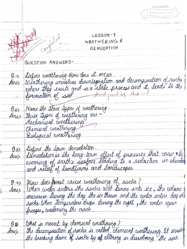 Geography Notes | PDF