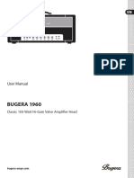 BUGERA 1960: User Manual
