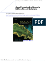 CDN Ed Biology Exploring The Diversity of Life 2nd Edition Russell Solutions Manual