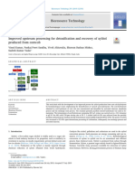 Improved Upstream Processing For Detoxification and Recovery of Xylitol