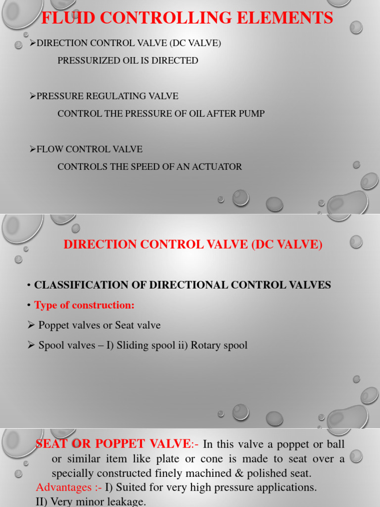 Hydraulic Valves PDF