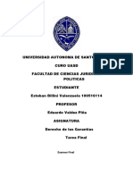 Examen Final, de Lo Aprendido, Derecho de Las Garantias - Esteban.