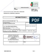 Informe Técnico Ramper Nvo. Laredo 001-22