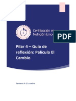 Semana 4 - Guía de Reflexión - El Cambio