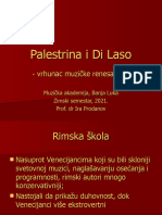 Palestrina, Di Laso