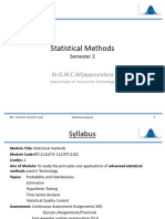 Statistical Methods-Probability and Distributions - Day 1