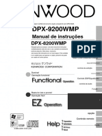 Manual Do Usuario Kenwood - dpx-9200wmp