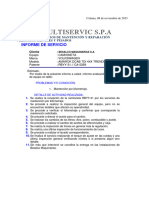 Informe Tecnico Besalco Camioneta Rbyy-31 Ca-5269