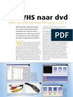 Van VHS naar dvd