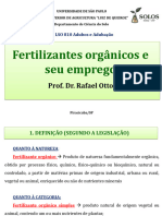 Fertilizantes Organicos e Seu Emprego v2
