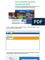 Como Realizar La Prematricula 2024