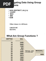 Oracle Lab 7