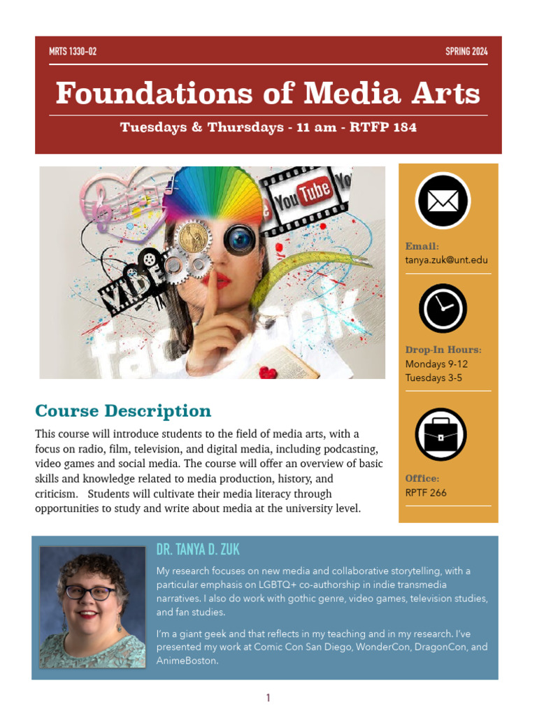 Media Arts Foundations Course | PDF | Libraries