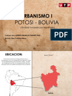 Urbanismo I: Potosi - Bolivia