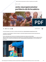 Desenvolvimento Neuropsicomotor Na Infância - A Importância de brincarIPOG