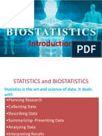1 - Introduction To Biostatistics