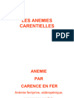 Anémie Carentielle Cours 3