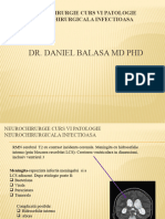 Dr. Daniel Balasa MD PHD: Neurochirurgie Curs Vi Patologie Neurochirurgicala Infectioasa