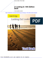 Looking Out Looking in 14th Edition Adler Test Bank