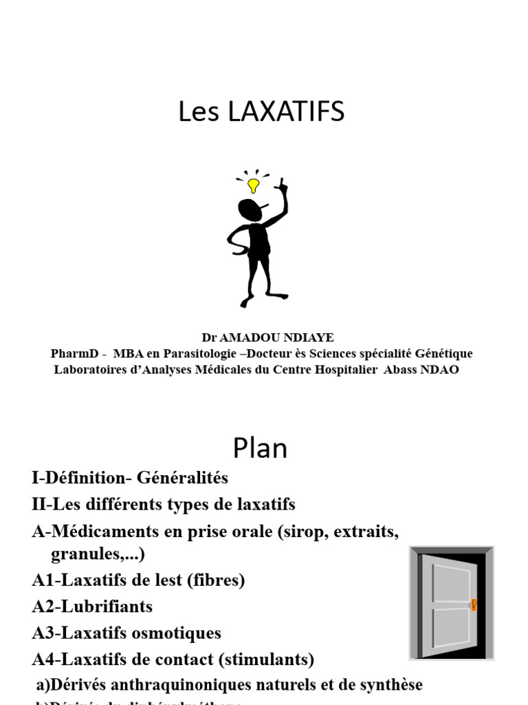 Les Laxatifs PDF Gastroent rologie Sp cialit s M dicales