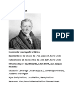 Thomas Malthus