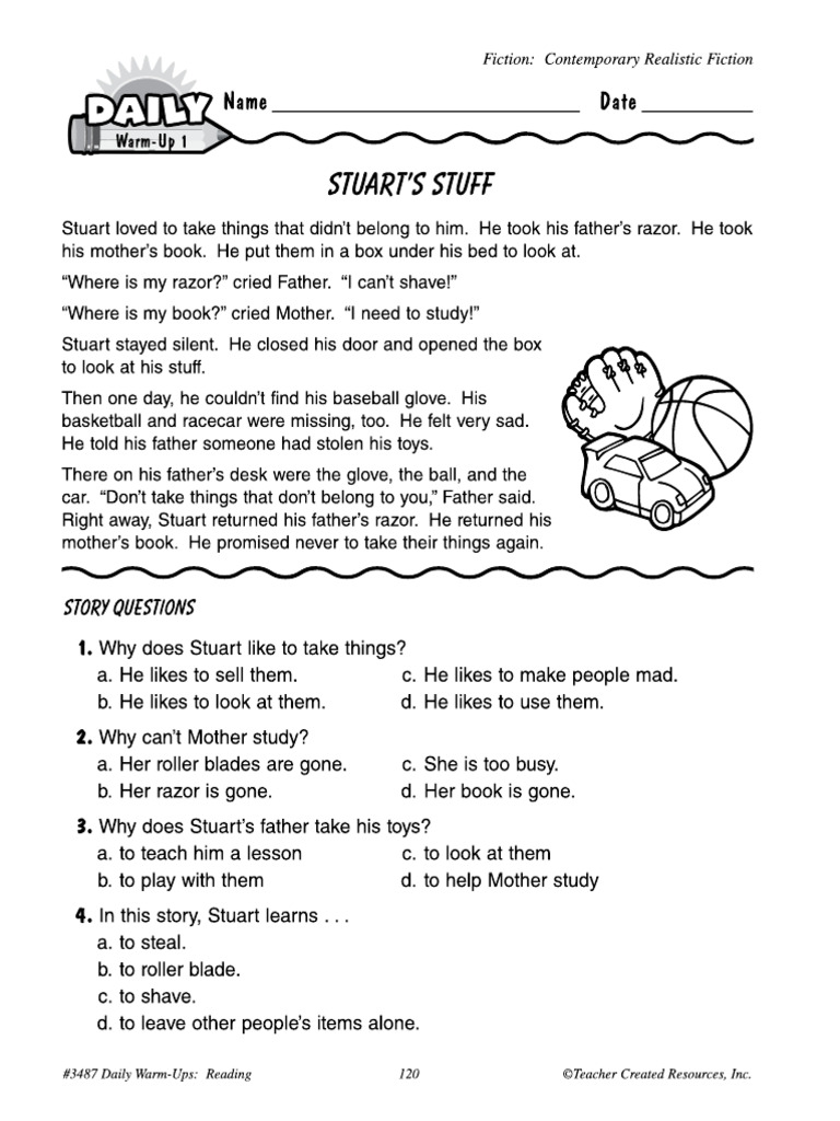 Reading Stuarts Stuff Pdf