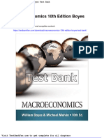 Macroeconomics 10th Edition Boyes Test Bank