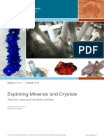 Exploring Minerals and Crystals Notes