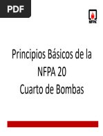 Bombas Contra Incendio según NFPA-20 | PDF | Aislamiento térmico | Motores