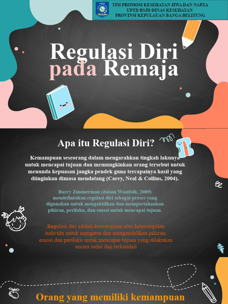 Regulasi Diri Remaja Pdf