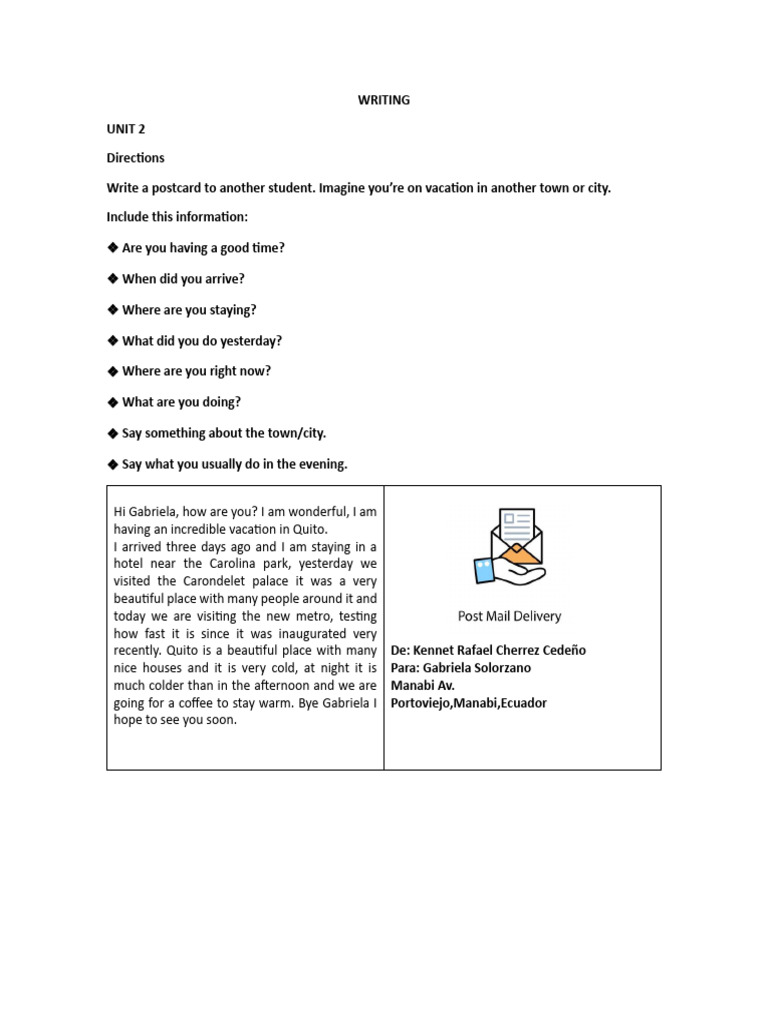 Writing pdf