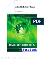 Macroeconomics 9th Edition Boyes Test Bank