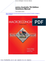 Macroeconomics Australia 7th Edition Mctaggart Solutions Manual