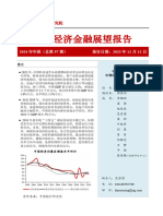 中国经济金融展望报告2024年年报