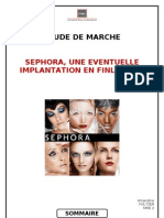 Etude de Marché Sephora