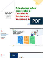 Tutorial Certificado Nacional de Vacinacao Ifpb Cabedelo