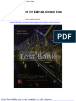 Management 7th Edition Kinicki Test Bank
