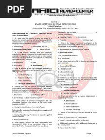 B11-CDI BET (800 ITEMS) With Answer