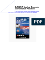 Test Bank Current Medical Diagnosis and Treatment 2020 Papadakis
