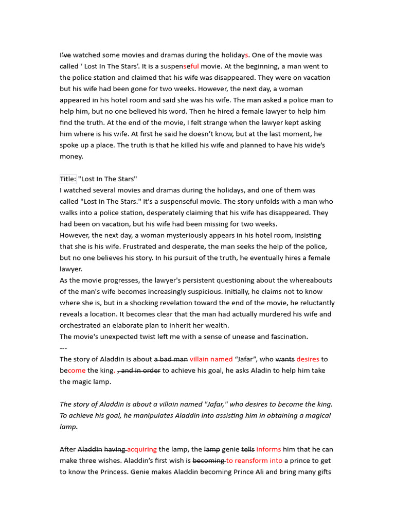 Writing pdf