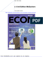 Econ Micro 3 3rd Edition Mceachern Test Bank